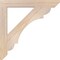 Ekena Millwork Olympic Slat Smooth Bracket, Douglas Fir, 3 1/2"W x 30"D x 30"H BKT04X30X30OLY06SDF - alternate 4